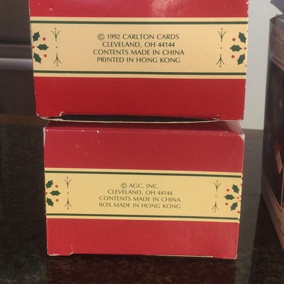 Bundle of six Christmas ornaments in original boxes - Picture 8 of 10